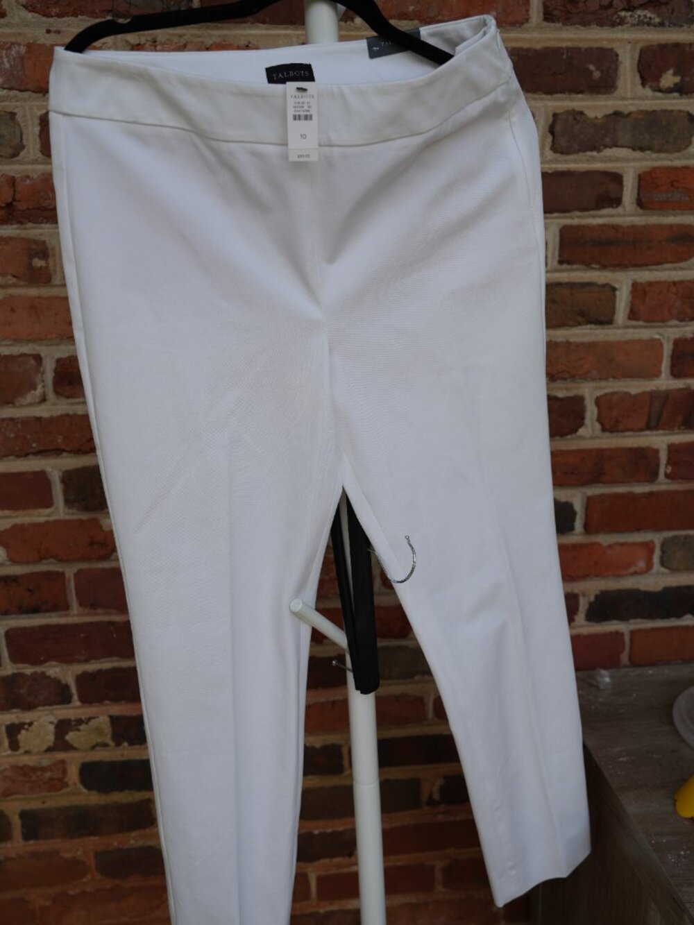 Talbots Chatham Ankle style White Pant